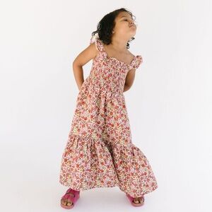 Alice + Ames Smocked dress in Poppy Floral Size 6